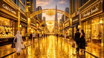 Oro en las calles | Pavimentarán la zona más lujosa del país: tendrá más de 1000 comercios con productos importados