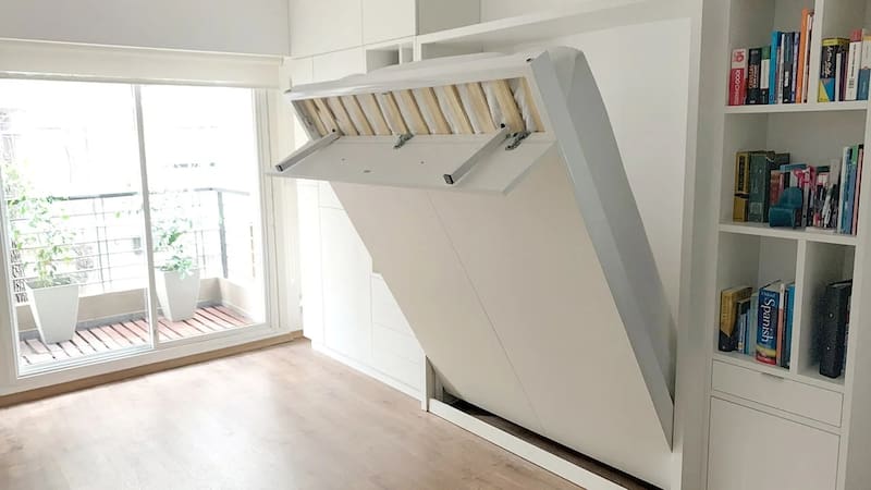 Una tendencia silenciosa empezó a imponerse en 2025: las camas rebatibles. Imagen: archivo.