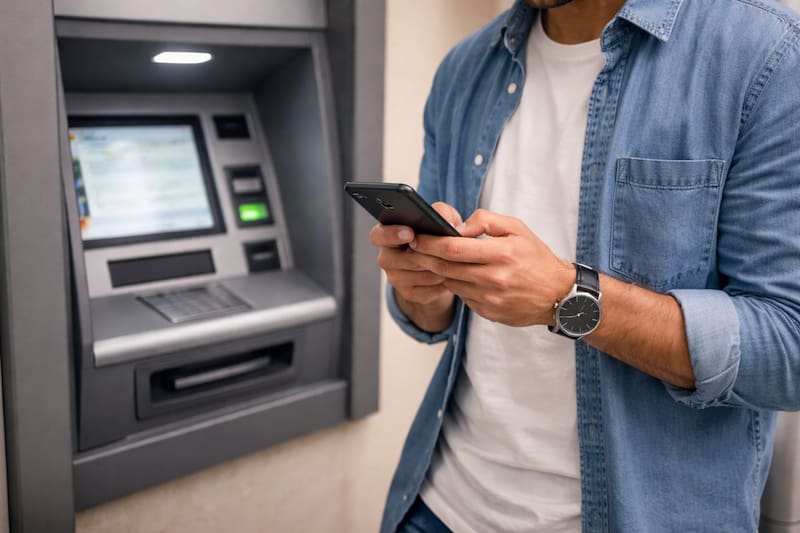 Cambia el cajero automático