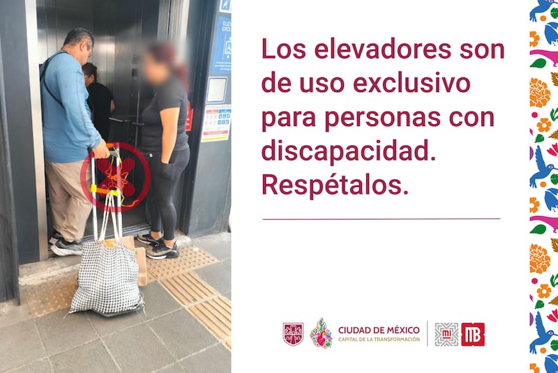 El Metrobús destacó que ha reforzado su infraestructura accesible en estaciones y unidades para garantizar un servicio incluyente, con mejoras constantes desde la implementación de criterios de diseño universal en sus líneas.