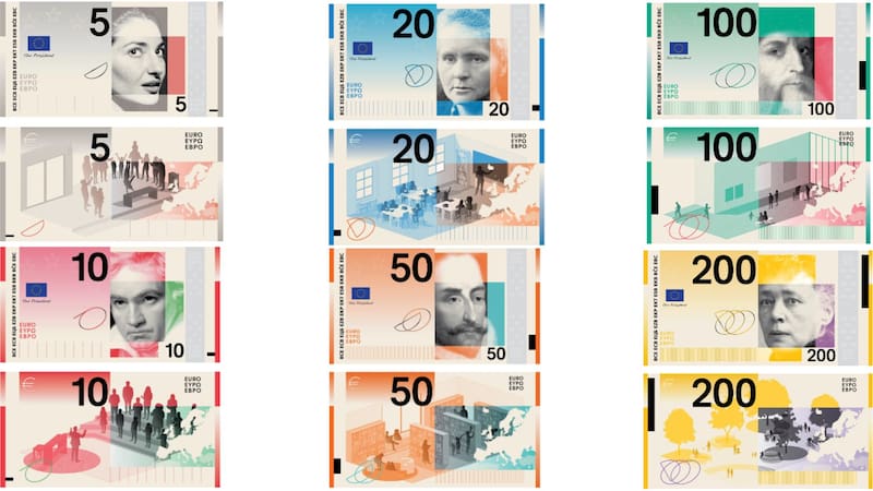 Cambian los billetes: el Banco Central presentó los nuevos diseños que se podrán elegir mediante una encuesta