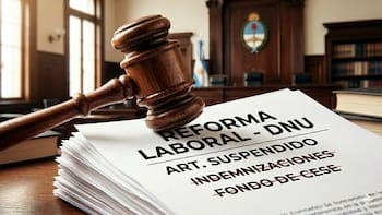 Golpe doble al corazón de la reforma laboral: al freno judicial se suma un proyecto para eliminar el FAL