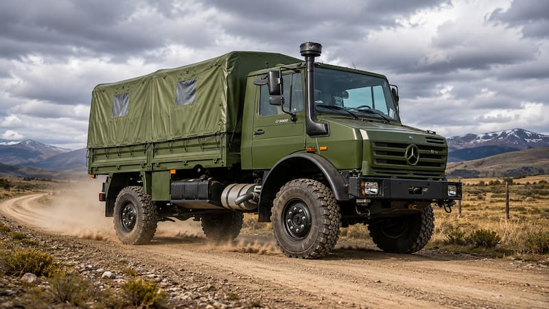 El Ejército recibió ocho vehículos preparados para los terrenos más complejos del país.