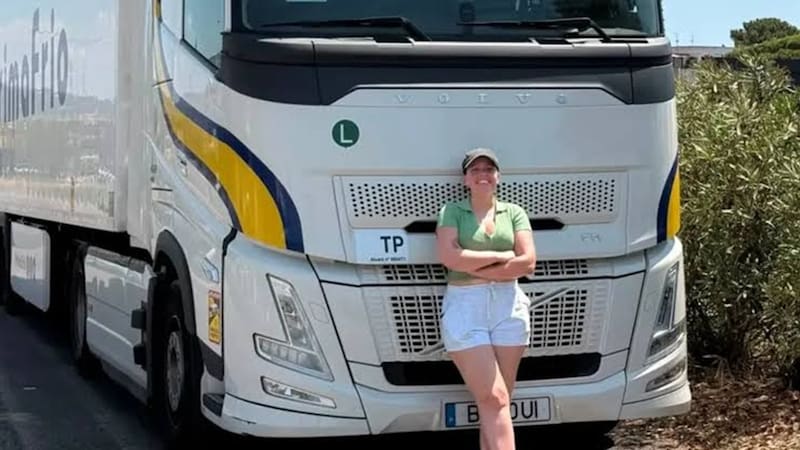 Camionera argentina viviendo en Europa.