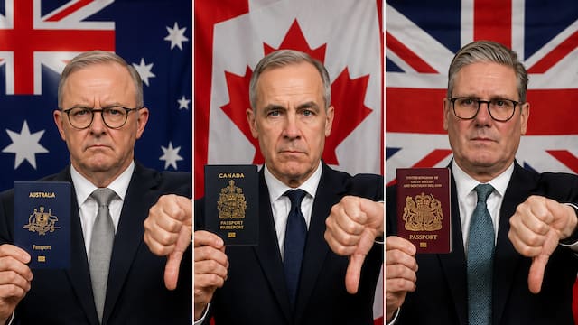 Confirnado| Canadá, Australia y Reino Unido prohíben el ingreso al país de extranjeros que hayan atrasado este trámite con su pasaporte