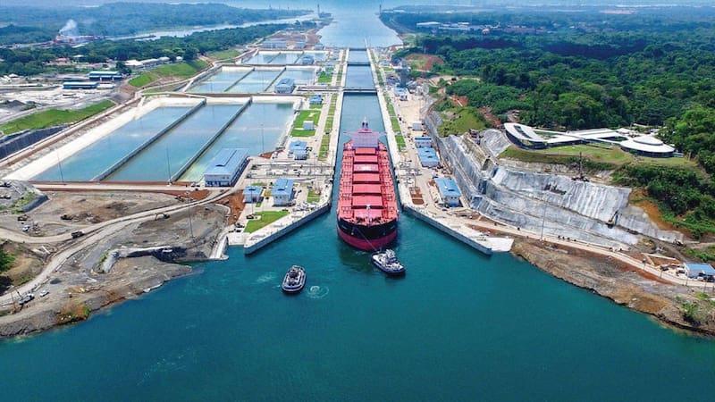 Canal de Panamá.
