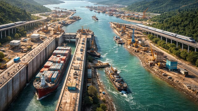 Construyen el canal más grande del mundo: tendrá 134 kilómetros, transportará mercancías desde el interior hasta el mar y es el mayor orgullo del país