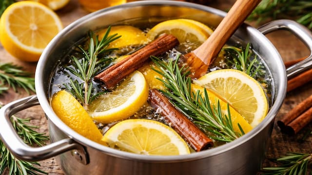Hervir cáscara de limón, canela y romero: por qué lo recomiendan y para qué sirve