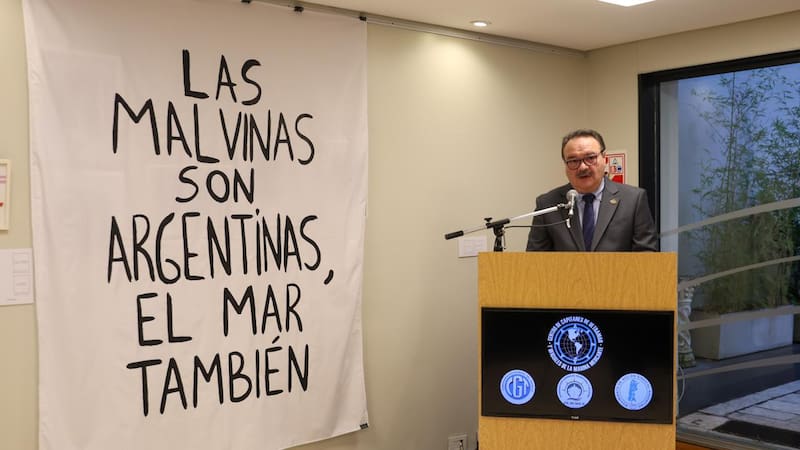 Jorge Tiravassi, presidente del Centro de Capitanes y Oficiales de la Marina Mercante.