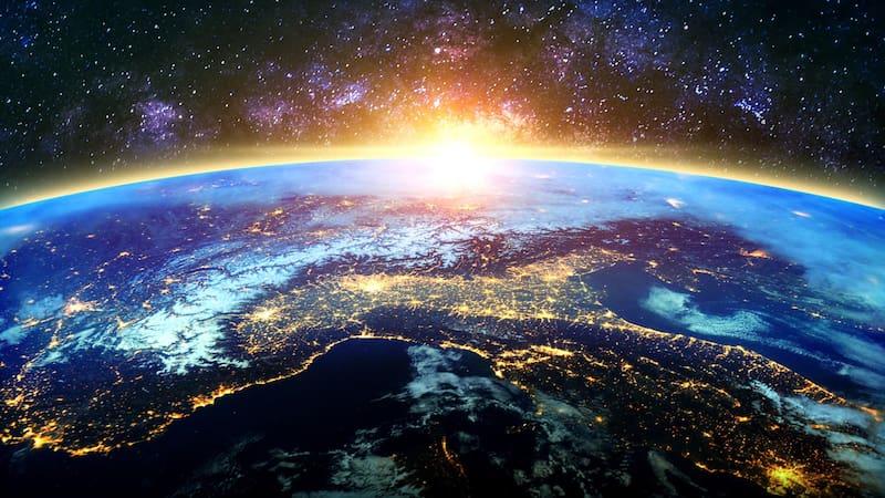 Captaron al planeta “gemelo” de la Tierra: su volcán es el más grande del sistema solar, albergó agua y quizá vida. Foto: Freepik