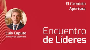 El ministro de Economía Luis Caputo inaugura el Encuentro de Líderes