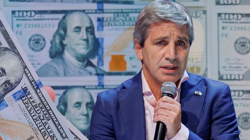 Luis Caputo salió a defender esta semana el esquema cambiario ante los cuestionamientos.