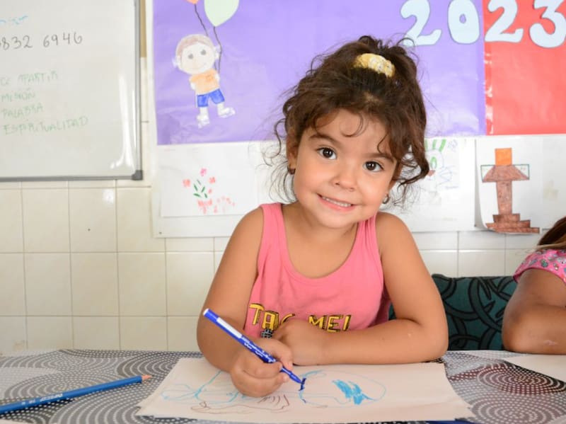 Caritas también se ocupa de los problemas de la primera infancia