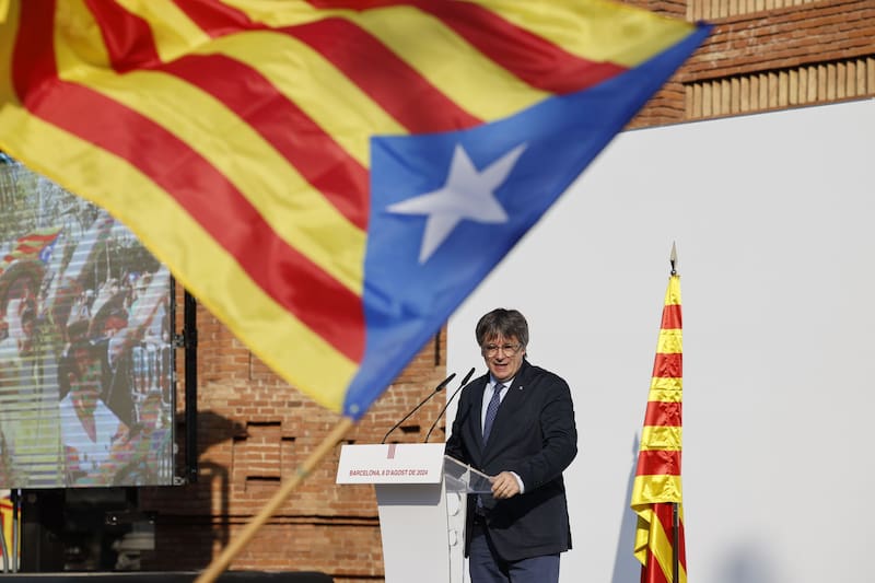 Carles Puigdemont, líder de Junts.