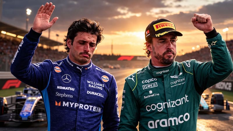 Carlos Sainz y Fernando Alonso dejan la Fórmula 1: por este motivo los españoles no correrán en la categoría. Foto: ChatGPT
