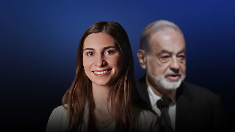 Es nieta de Carlos Slim, se graduó en la Anáhuac como ingeniera y es una de las candidatas a conducir el imperio familiar. (Representación creada con IA)