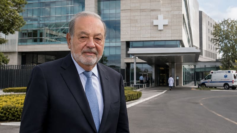 Oficial | Carlos Slim invierte en salud más de 4,000 millones de pesos y está construyendo cuatro hospitales de último modelo. (Representación creada con IA)