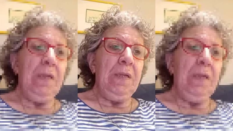 Carmen Morera, jubilada con 45 años trabajados: “Me han recortado injustamente la pensión a un 18% menos”. Foto: YouTube