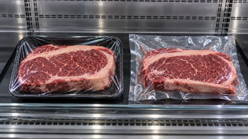 Carne en bandejas o sellada al vacío: cuál es la diferencia y cuál conviene comprar.