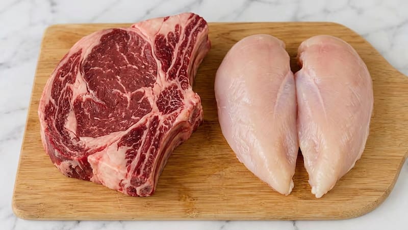 Carne roja o carne blanca: cuál es la diferencia y cuál recomiendan comprar.