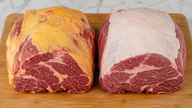 ¿Grasa blanca o amarilla en la carne? Qué significa cada color y cuál conviene elegir