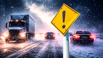 Evita todas estas carreteras: se avecina una tormenta furiosa este fin de semana que podría producir choques múltiples de hasta 30 autos