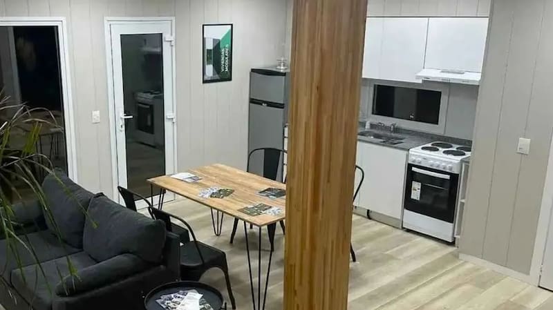 EL costo se ubica por debajo de los habituales de una vivienda tradicional (Fuente: archivo).