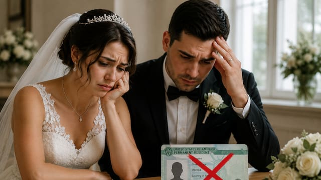 Se confirmó la peor noticia: casarse con un ciudadano ya no garantiza obtener la Green Card en Estados Unidos