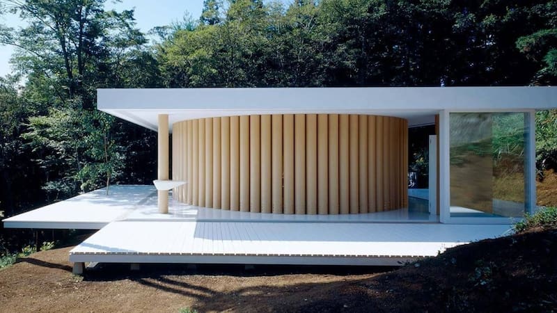 Casas de papel reciclado: se construye en menos de un día y cuesta apenas USD 2000. Foto: Shigeru Ban Architects