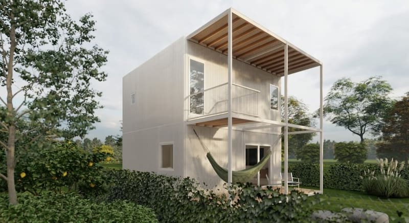Casas modulares con financiamiento del Banco Provincia