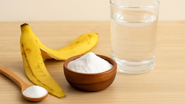 Cáscara de banana y agua con bicarbonato: por qué recomiendan esta mezcla y para qué sirve