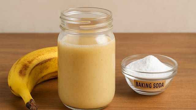 Cáscara de banana y agua con bicarbonato: por qué recomiendan esta mezcla y para qué sirve