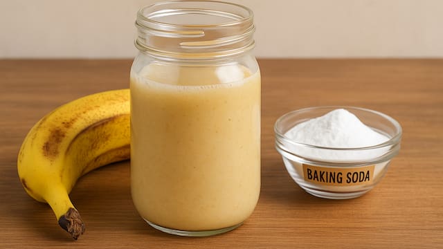 Cáscara de banana y agua con bicarbonato: por qué recomiendan esta mezcla y para qué sirve
