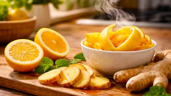 Hervir cáscara de limón y jengibre: para qué funciona y cómo utilizarlo en tu hogar