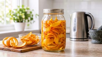 Para qué sirve mezclar cáscaras de naranja con vinagre blanco, por qué lo recomiendan y cómo prepararlo