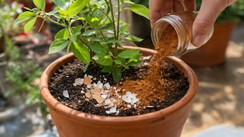 Tirar canela y cáscara de huevo en el jardín y las macetas: para qué sirve y por qué lo recomiendan