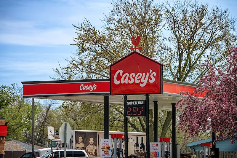 The chain, CEFCO Convenience Stores, was acquired by Casey’s General Stores, which is now gradually converting CEFCO locations into Casey’s stores.