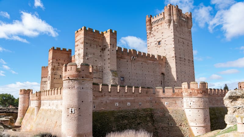 Imagen ilustrativa de un castillo medieval.