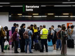 Las fuertes tormentas vuelven a frenar los trenes en Cataluña y los maquinistas se plantan tras los problemas provocados por las lluvias