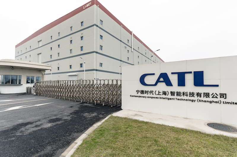 El centro de investigación y desarrollo de CATL en Shanghai.