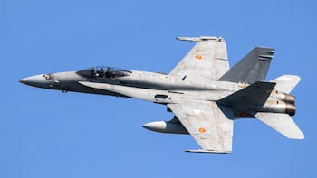 Dos F-18 españoles despegan de madrugada por una alerta de drones a las puertas de Rumanía