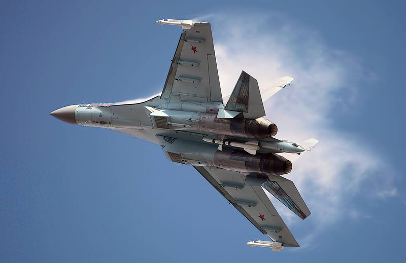 Rusia inició la entrega de cazas Su-35S a la Fuerza Aérea argelina, marcando el comienzo de una operación que llevaba meses rodeada de especulación. Imagen ilustrativa.