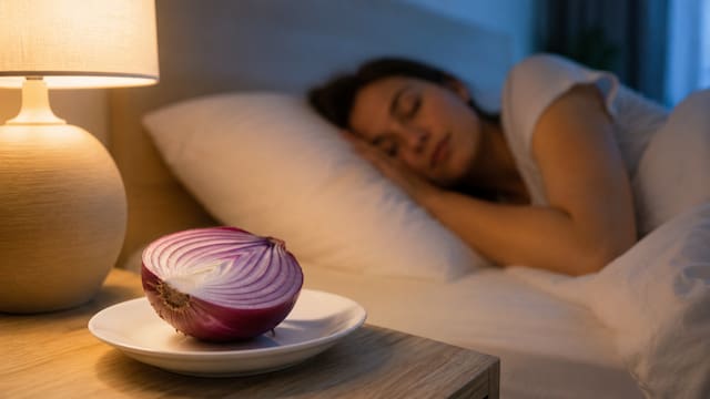 Poner una cebolla cortada en la habitación mientras duermes: para qué sirve y por qué muchos lo recomiendan