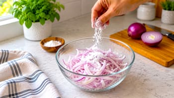 Mezclar las cebollas con bicarbonato de sodio: para qué sirve y por qué muchos lo recomiendan