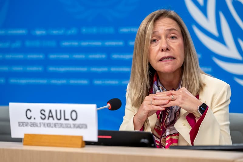 La argentina es secretaria general de la Organización Meteorológica Mundial (OMM).