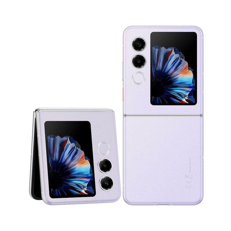 La segunda generación del plegable de Nubia llega con mejoras en diseño y pantalla externa para competir con Samsung y Motorola. (Imagen: Nubia)