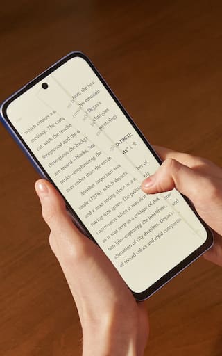 Ni tablet ni e-reader: el smartphone pensado para quienes pasan horas leyendo en pantalla