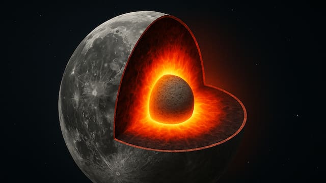 Descubrimiento astronómico del siglo: revelan qué hay en el interior de la Luna y se reescribe la historia de los planetas