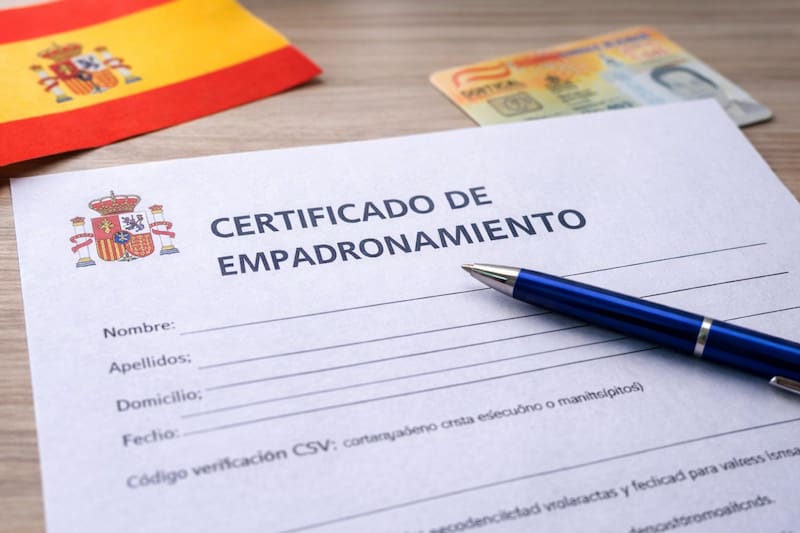 ¿Por qué es importante el certificado de empadronamiento?