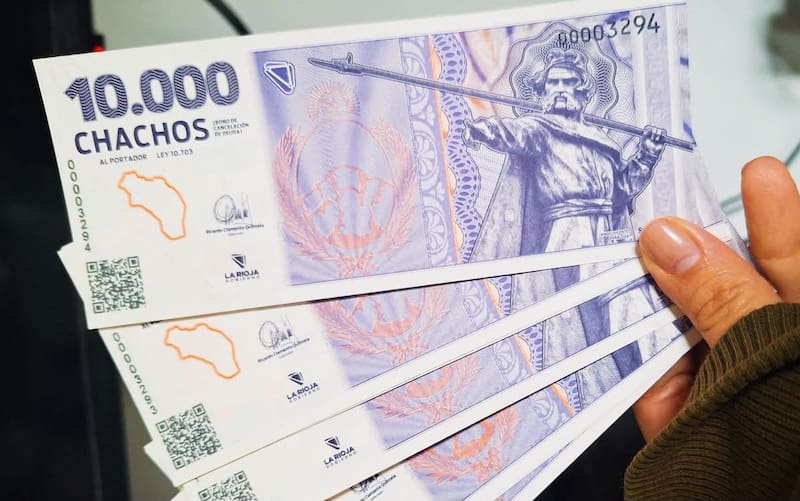 Chachos de La Rioja: cuándo vuelven a circular, quiénes recibirán 50.000 y hasta cuándo se podrán usar